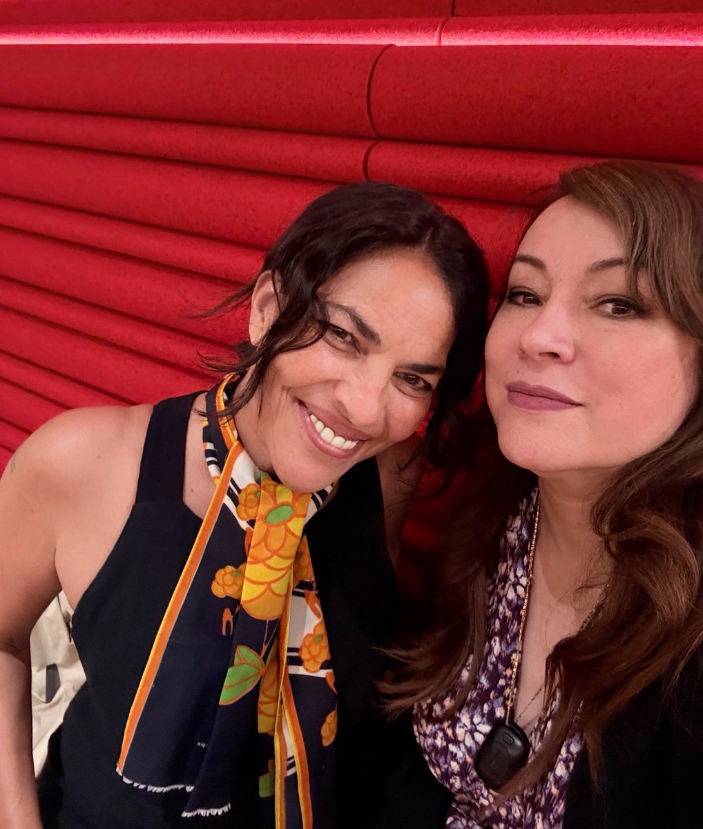 JenniferTilly's tweet image. A great staged reading of the play “The Adding Machine” for @TheNewGroupNYC with the fabulously talented Sarita Chadhury.