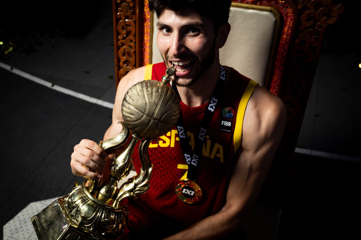 FIBA3x3's tweet photo. 🇪🇸 Diego De Blas is a #3x3WC CHAMPION! 🤩🏆 https://t.co/jWIn6lmCnp