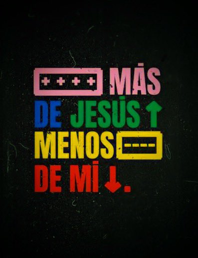 CesarRFon's tweet image. “A los cristianos se les enseña constantemente, en palabra y acción, que tener la razón es más importante que ser como Cristo.”
Dallas Willard

➕de Jesús ➖de nosotros