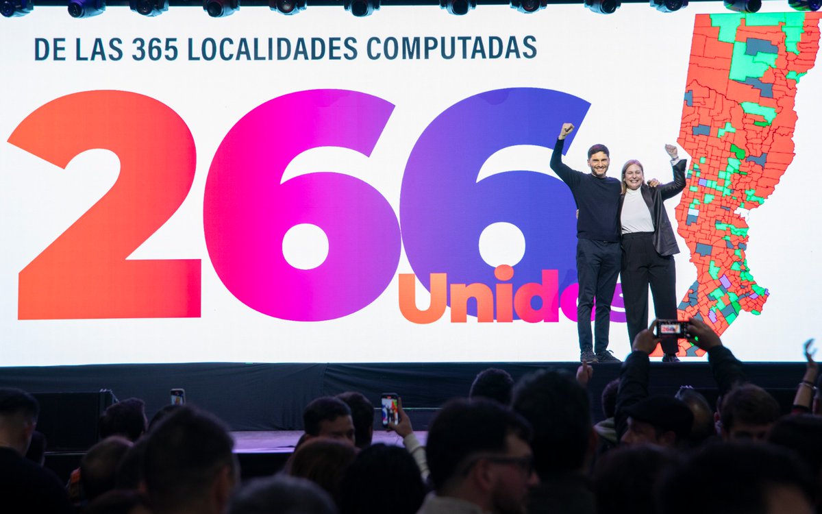 Gracias a todos los santafesinos que nos acompañaron en este triunfo histórico. ¡Seguimos más Unidos que nunca para  transformar Santa Fe!