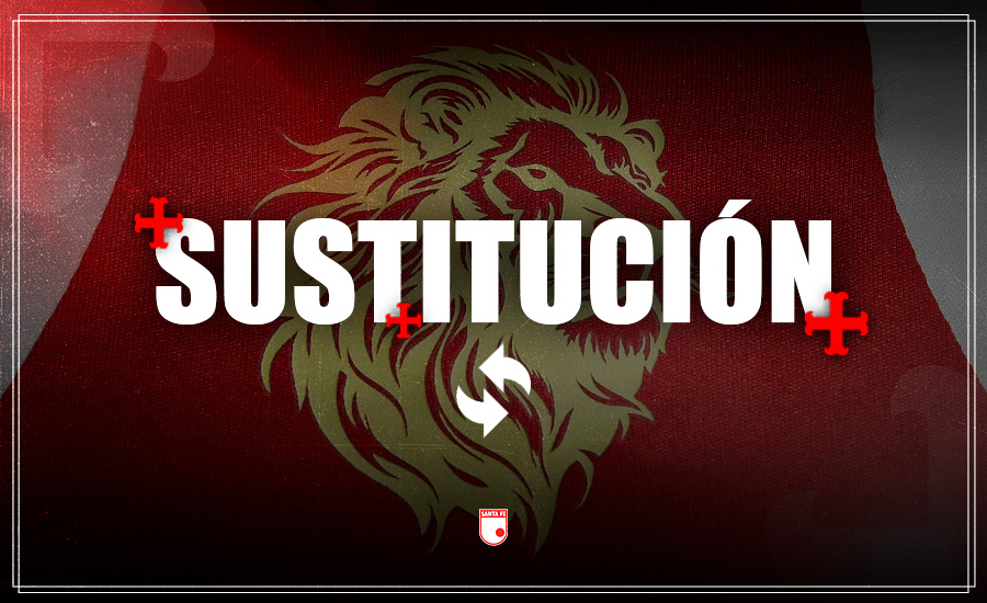 ⏱ 73' Sustitución en el León:

🟢🟢Edwar López
🔴🔴Harold Mosquera

🟢🟢David R. Pisciotti
🔴🔴Victor Moreno

DIM  1⃣-1⃣ Santa Fe

#VamosSantaFe 🇲🇨