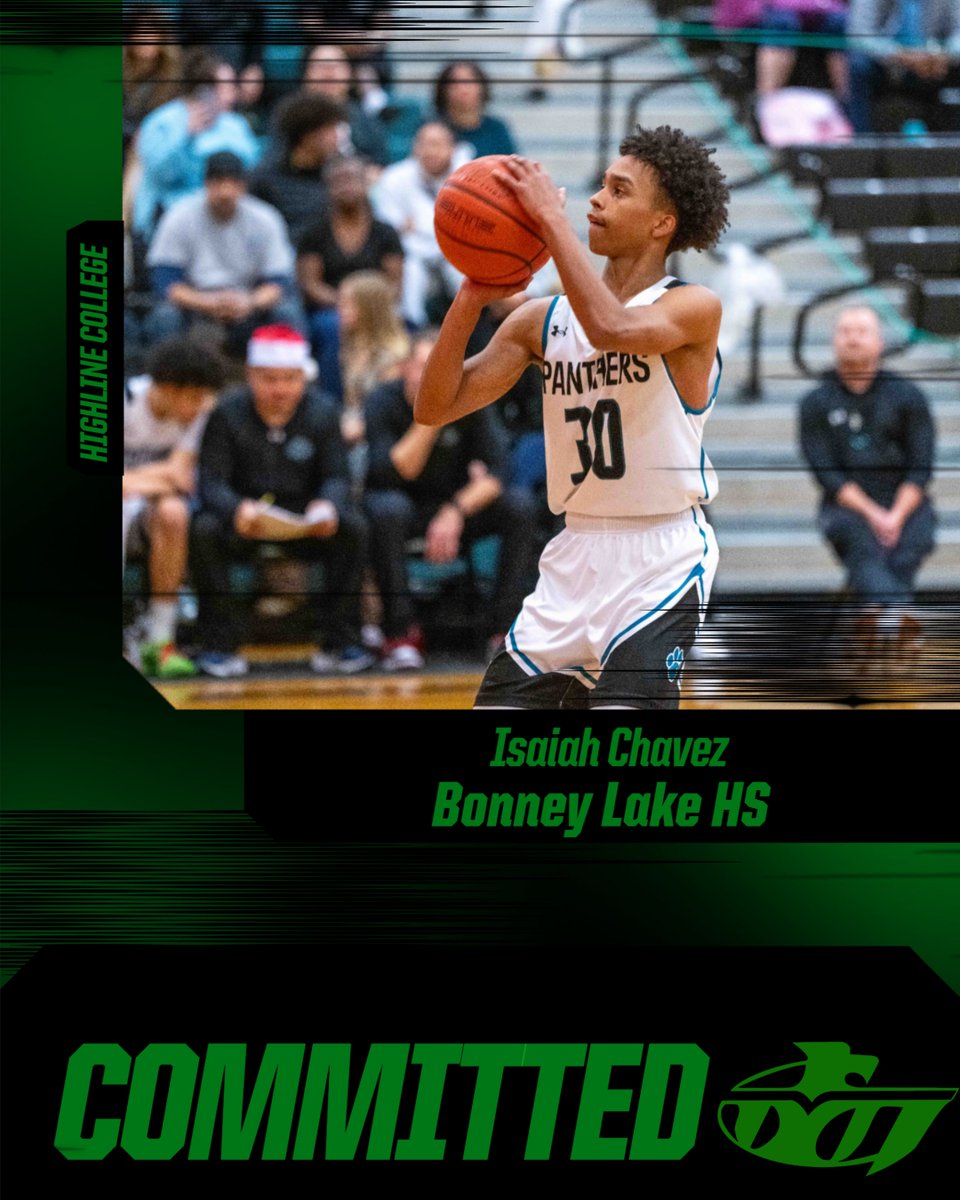 We are excited to announce the commitment of Isaiah Chavez. Isaiah Chavez is a 5'10 guard out of Bonney Lake HS. Welcome to Highline Isaiah!