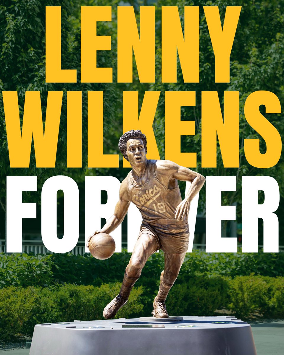 SeattleSonics's tweet image. Basketball was just part of the story.
Lenny’s greatness went far beyond the game.
(h/t: @ClimateArena)