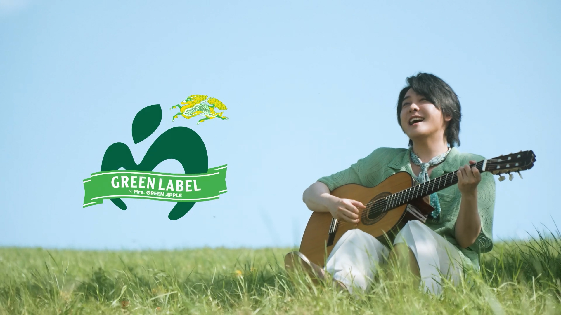 Mrs. GREEN APPLE 大森元貴 キリン 非売品 ポスター 非売品キリン淡麗グリーンラベルポスター／多部未華子•Mrs.大森
