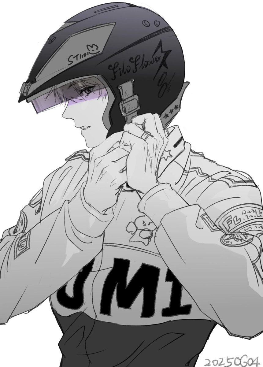 Nagi_reooo's tweet image. 赛车小回🏎️

图源小红书：💫星间飞行

#恋与深空 #LoveandDeepspace #恋与深空沈星回 #沈星回