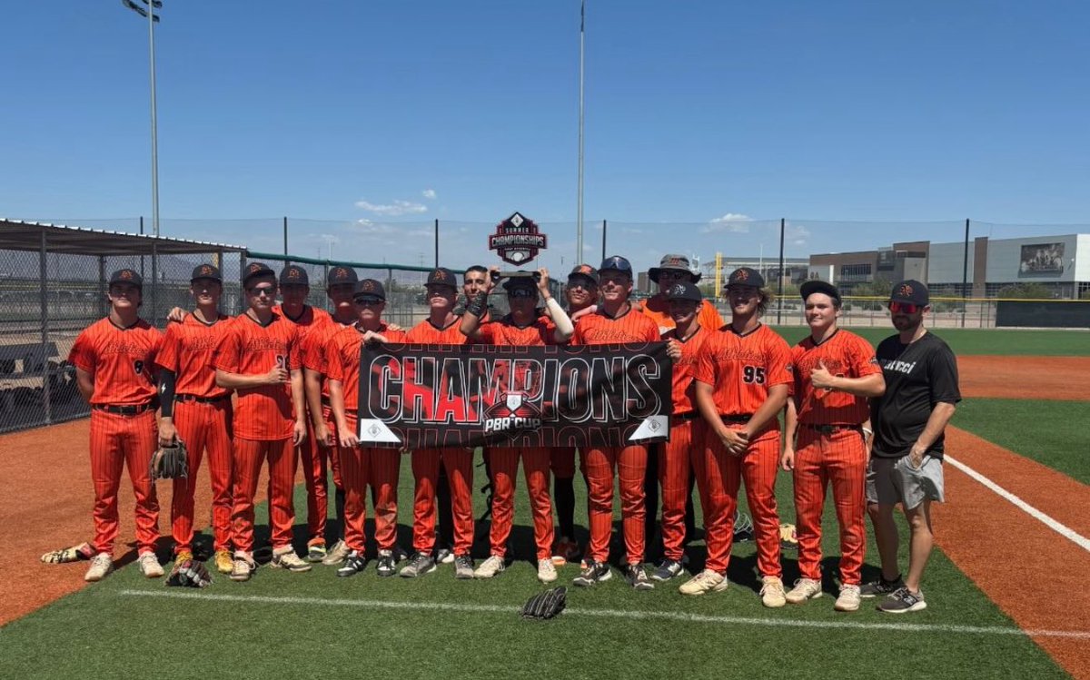 Joseph Ponce (@coach_ponce) on Twitter photo Congratulations to <a href="/AZ_Athletics/">Marucci Athletics Baseball</a> 2027 Priestley (east valley) on winning the championship game 9-1 in the <a href="/PrepBaseballAZ/">Prep Baseball Arizona</a> <a href="/PBRTournaments/">Prep Baseball Tournaments</a> PBT West Cup. The squad put up 33 runs on 50 hits in 5 games 👀 <a href="/athletics2027/">MarucciAthletics2027</a> offense led by:
<a href="/Maxg_18/">Max Gamboa</a> (2028- D Ridge) 8 hits .571 avg Congratulations to <a href="/AZ_Athletics/">Marucci Athletics Baseball</a> 2027 Priestley (east valley) on winning the championship game 9-1 in the <a href="/PrepBaseballAZ/">Prep Baseball Arizona</a> <a href="/PBRTournaments/">Prep Baseball Tournaments</a> PBT West Cup. The squad put up 33 runs on 50 hits in 5 games 👀 <a href="/athletics2027/">MarucciAthletics2027</a> offense led by:
<a href="/Maxg_18/">Max Gamboa</a> (2028- D Ridge) 8 hits .571 avg