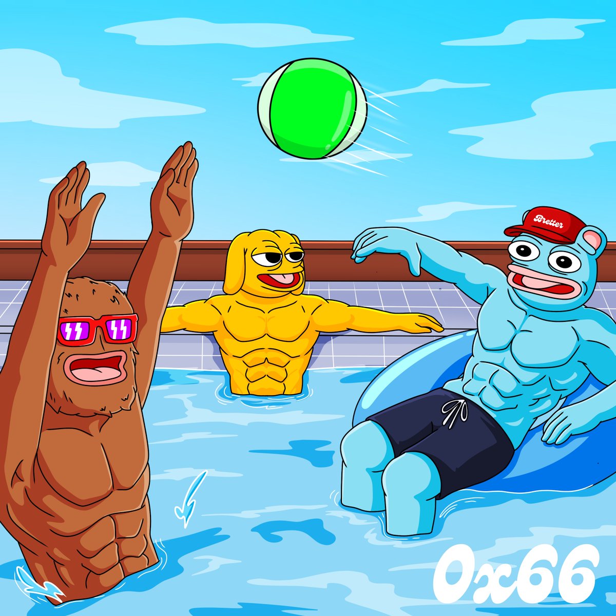 You've probably heard of the beach ball under water expression from <a href="/MaxBecauseBTC/">Max</a> right? 
Well it is time boys 🤝🏻