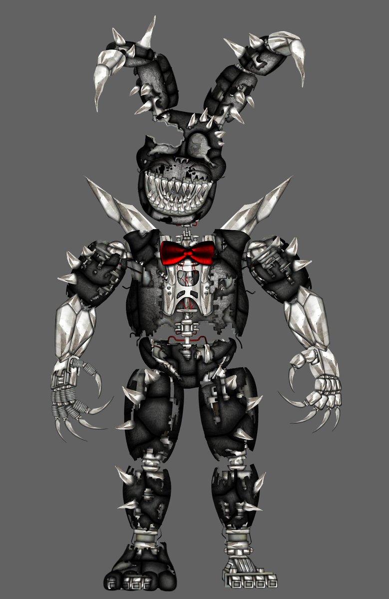 SpringAftonO's tweet image. Crystal Bonnie redesign