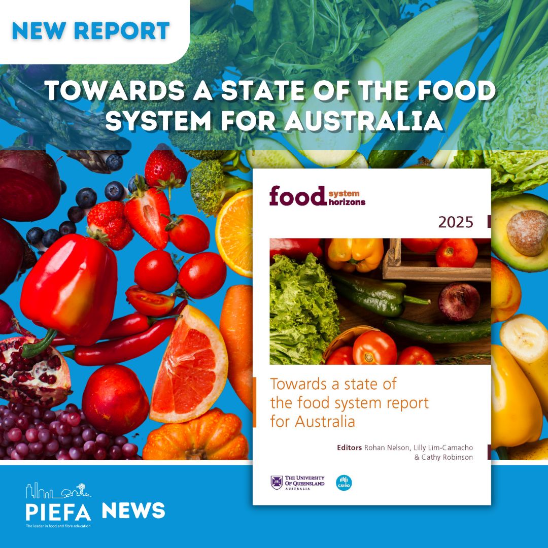 PIEFA (@ozpief) on Twitter photo ๐ข New report for ag classrooms!
A new report from CSIRO and The University of Queensland, 'Towards a State of the Food System' explores how Australiaโs food system can become more sustainable, nutritious, and equitable.๐พ๐ฅฆ๐
๐Access (under Articles) buff.ly/JGHnymK ๐ข New report for ag classrooms!
A new report from CSIRO and The University of Queensland, 'Towards a State of the Food System' explores how Australiaโs food system can become more sustainable, nutritious, and equitable.๐พ๐ฅฆ๐
๐Access (under Articles) buff.ly/JGHnymK
