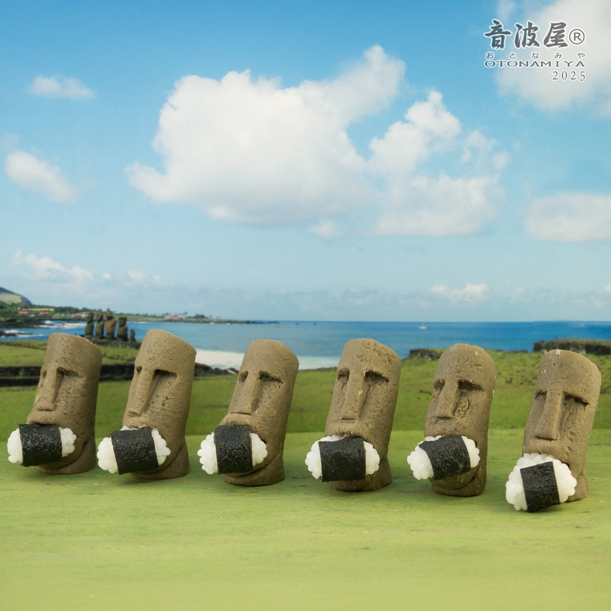モアイさんは何でも食べます🗿
Moai-san
-------------------------------
🔶イベント出展のお知らせ
DESIGN FESTA61
東京ビッグサイト 西館4F階
ブース番号：M-155
2025年7月5日（土）・6（日）10:00-18:00
designfesta.com
-------------------------------
#粘土
#claywork 
#ハンドメイド