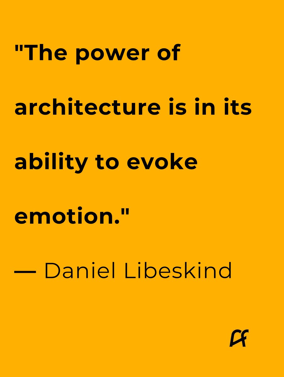 Arcfunmi's tweet image. &quot;The power of architecture is in its ability to evoke emotion.&quot; 

— Daniel Libeskind

#mondaymotivation #architecturequote #architecture #construction #interiordesign #arcfunmi #architect