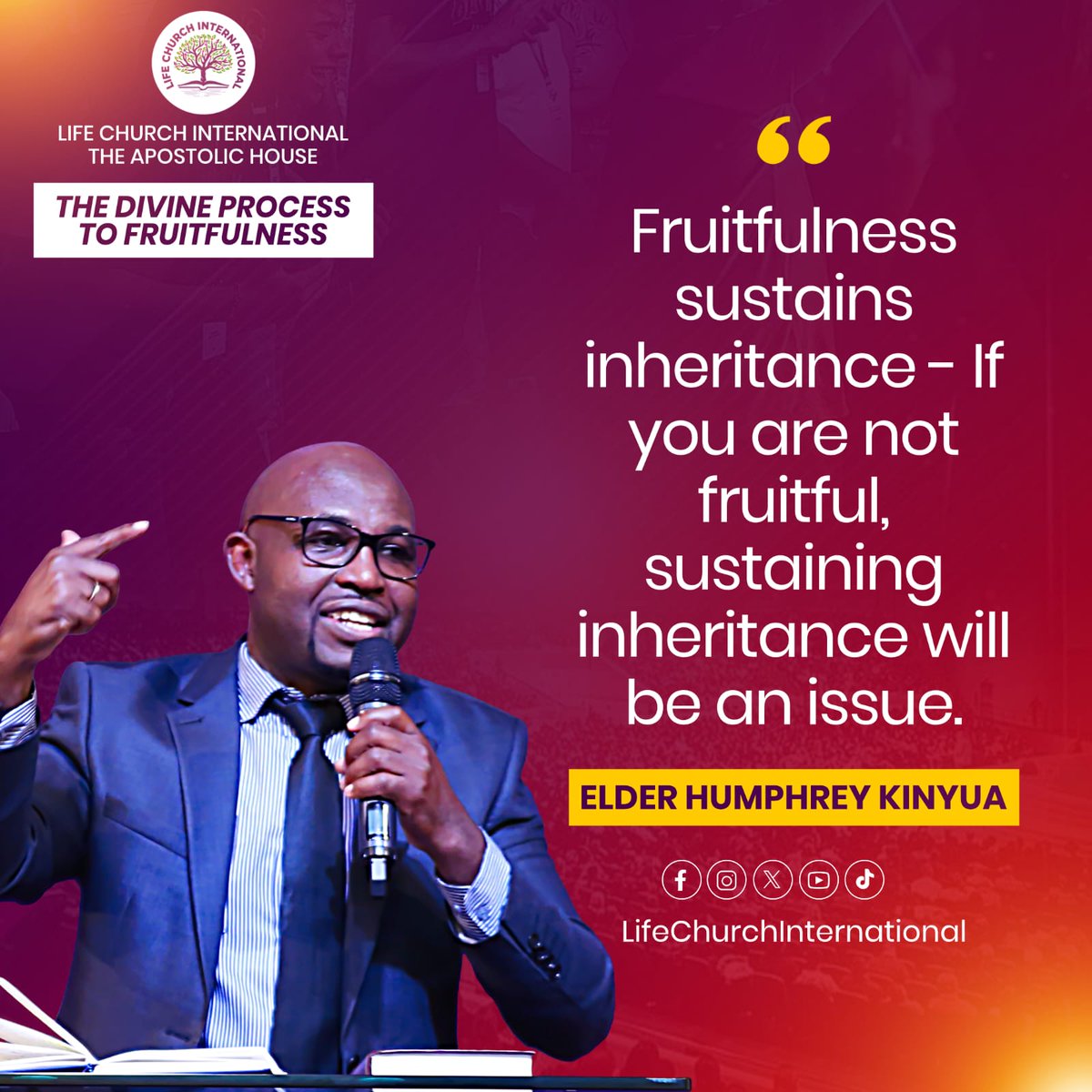 LifeChurchKE's tweet photo. Some nuggets from yesterday's sermon ๐
#LifeChurchInternational #sundayservice #sermon #fruitfulness
#DivineProcess https://t.co/e9L1lAyYAf