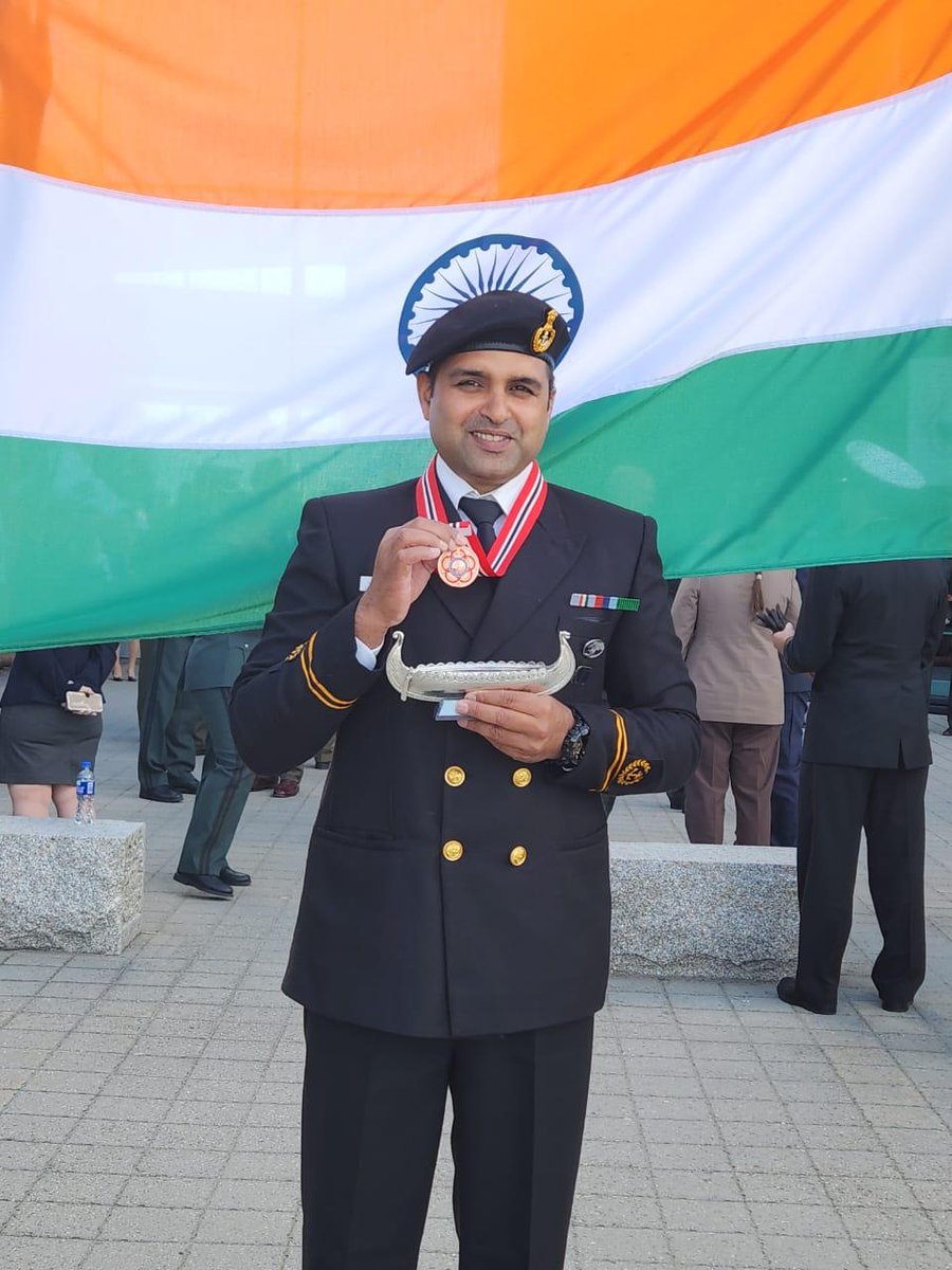 Ministry of Defence, Government of India (@spokespersonmod) on Twitter photo First ever for India!
In a historic feat at #CISM World Military Shooting Championship 2025 held at Elverum, Norway between 23 and 29 June, <a href="/indiannavy/">SpokespersonNavy</a>'s MCPO Omkar Singh clinched Bronze Medal, competing among 38 nations including six Indian Armed Forces Shooters.
A moment to First ever for India!
In a historic feat at #CISM World Military Shooting Championship 2025 held at Elverum, Norway between 23 and 29 June, <a href="/indiannavy/">SpokespersonNavy</a>'s MCPO Omkar Singh clinched Bronze Medal, competing among 38 nations including six Indian Armed Forces Shooters.
A moment to