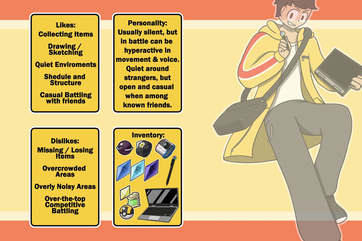 justivenhere's tweet image. Since I&apos;ve becoming friends with more people in the Pokémon OC/Sona community, I&apos;m deciding to try and rebrand to more of that focus. With that here is everything you need to know about Trainer Iven!
#Pokemon #pokemonoc