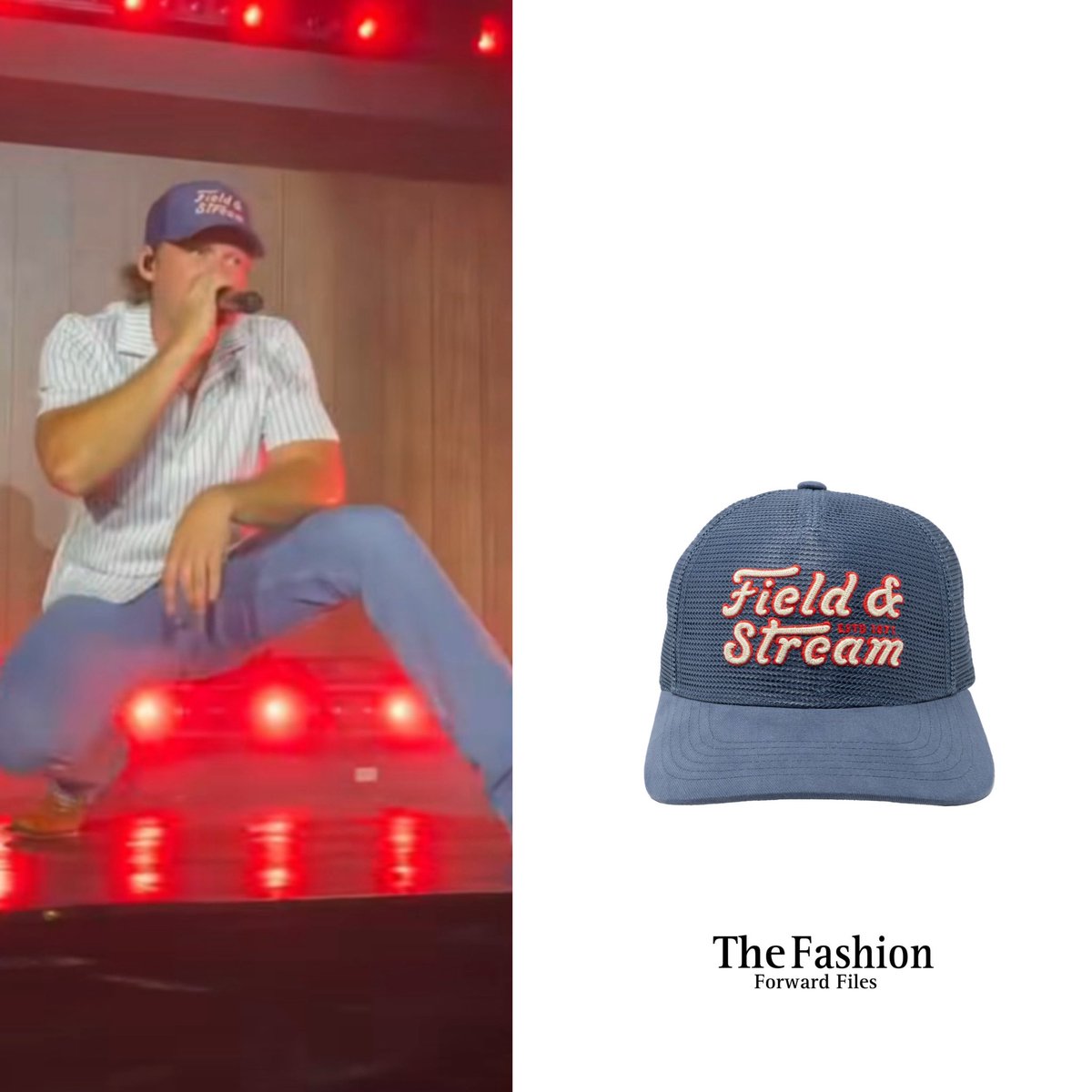 FashFwrdFiles's tweet image. Morgan Wallen wears a field &amp;amp; stream hat 
-
#fieldandstream #morganwallen