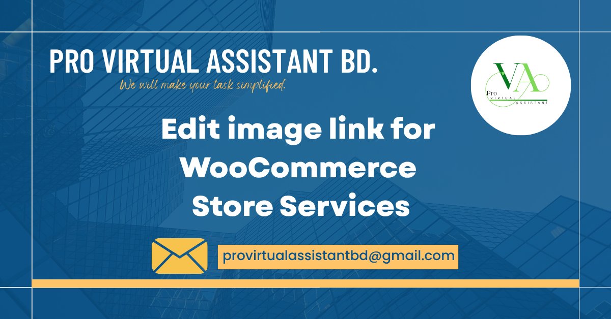 Pro Virtual Assistant BD (@pro_virtual_ast) on Twitter photo Edit image link for WooCommerce Store Services effortlessly today.
Email: provirtualassistantbd@gmail.com
#VirtualAssistants
#pdf
#ShopifyDataEntry
#shopify
#shopifycsv
#woocommerce
#woocommercecsv
#accounting
#bookkeepingservices
#bookkeeping
#excelformulas
#CRMDataEntry Edit image link for WooCommerce Store Services effortlessly today.
Email: provirtualassistantbd@gmail.com
#VirtualAssistants
#pdf
#ShopifyDataEntry
#shopify
#shopifycsv
#woocommerce
#woocommercecsv
#accounting
#bookkeepingservices
#bookkeeping
#excelformulas
#CRMDataEntry