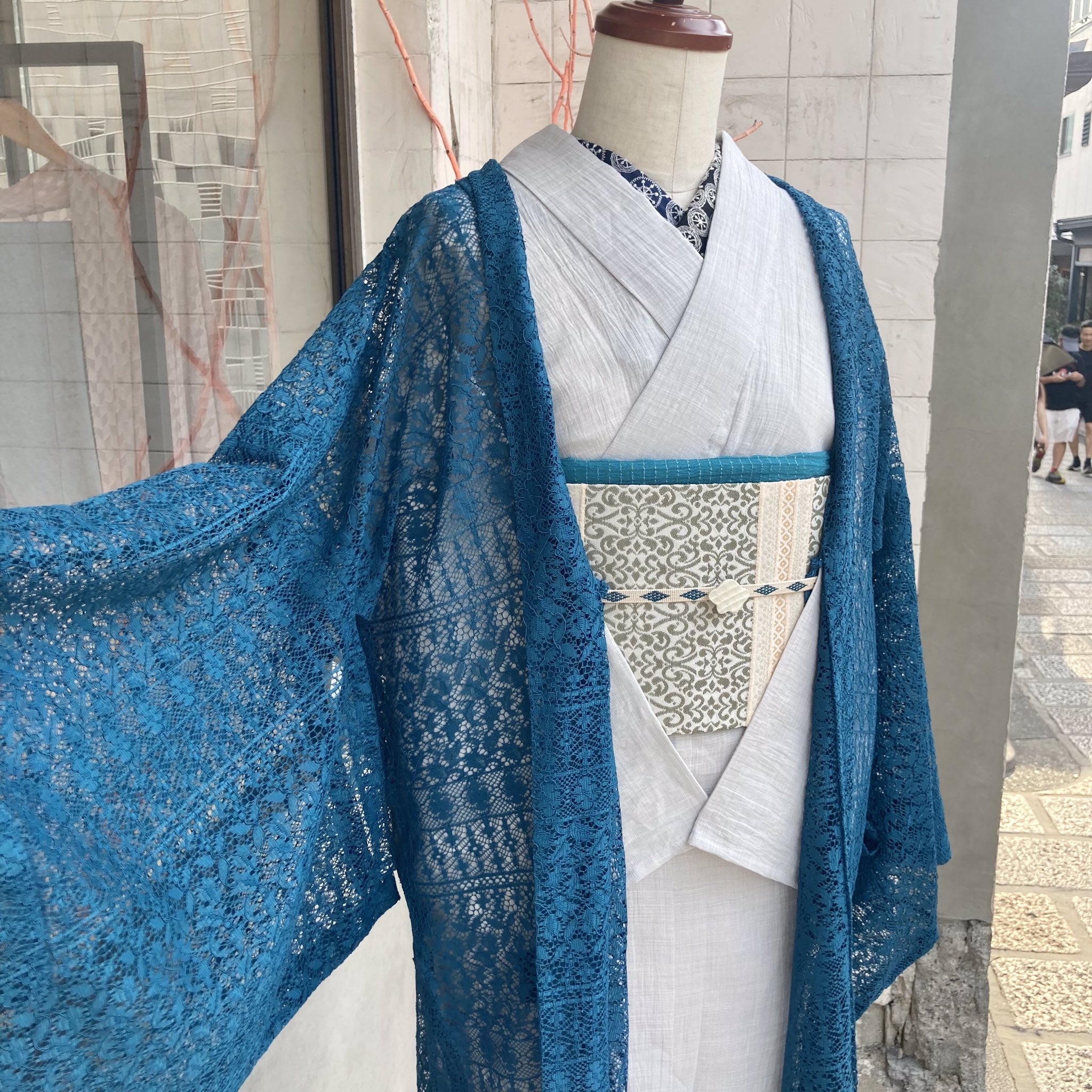 moon.12です❣️ 【着物と帯 時流】SK25693◆正絹 夏着物 moon.12様専用です❣️ 【着物と帯 時流】SK25693◇正絹 夏着物