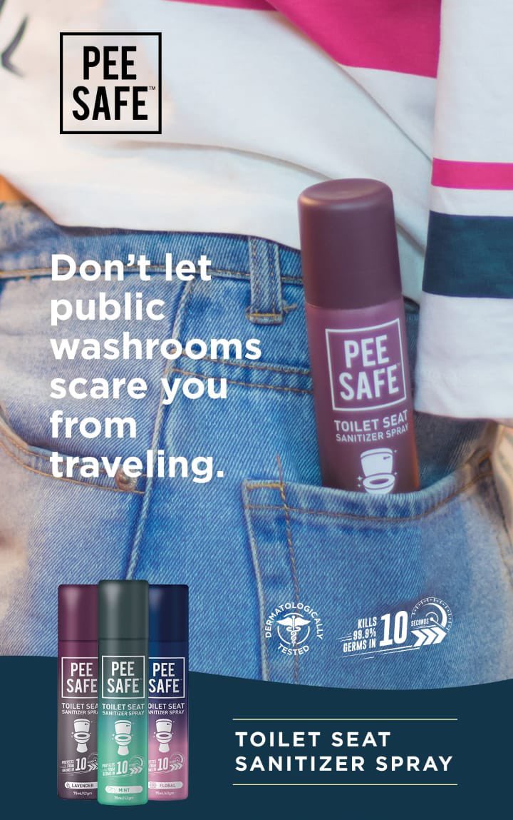 Beyond individual protection, prioritizing restroom hygiene contributes to a healthier society overall. 
Investing in simple solutions like Pee Safe - toilet seat sanitizer spray is an investment in public health and well-being. 

#PublicHealth #HygieneForAll #CommunityHealth