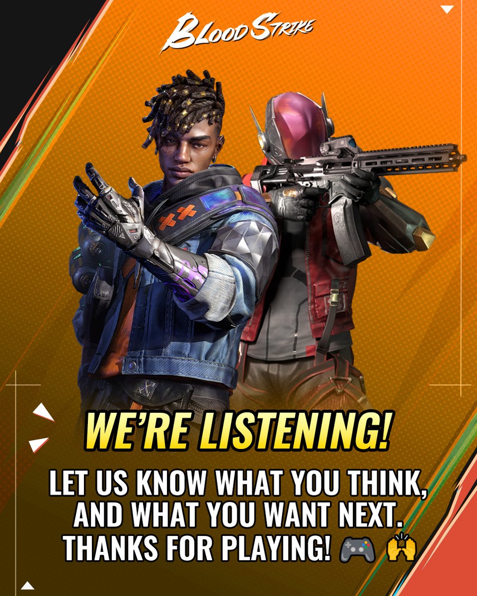 bloodstrike_EN's tweet image. Smoother gameplay is here. Swipe to see how!

Let us know what you think of the changes in the comments.

#BloodStrike #BS #CommunityUpdates