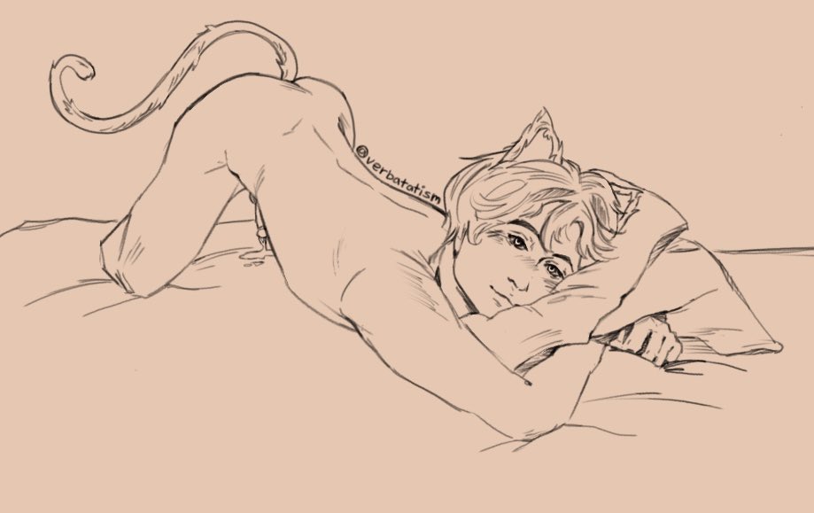 verbatatism's tweet photo. Did somebody say cat boys??

#dateeverythinggame #timothytimepiece #dateeverythingfanart https://t.co/pxsGQ59MS9