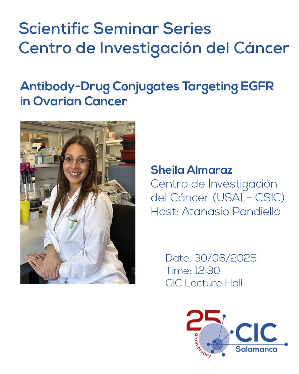 Centro de Investigación del Cáncer/CSIC-USAL-FICUS (@ciccancer) on Twitter photo Recordad que esta mañana tenemos seminario Recordad que esta mañana tenemos seminario