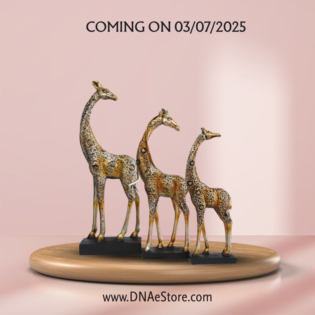 dna_estore's tweet photo. Elegance meets the wild! Bring home this stunning #GiraffeShowpiece family crafted with intricate carvings and regal gold accents with #DNAeStore.
Visit :- https://t.co/Hzkq4QtdKr
.
#giraffe #giraffesgiraffes #giraffes #showpieces #showpiece #showpieces #showpiecedesign https://t.co/lC9U2iVqk5