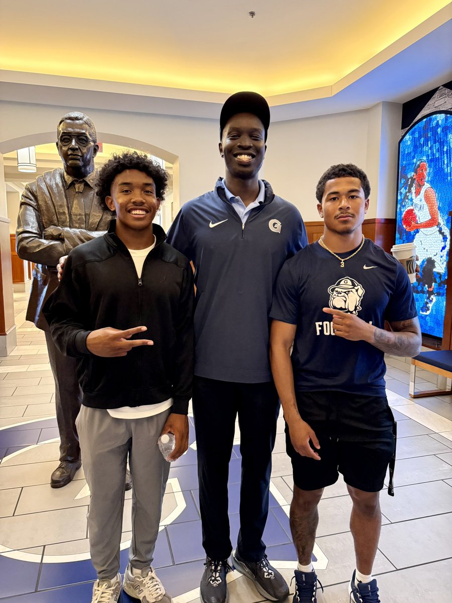 Emery Speight (@emerysp8) on Twitter photo Big thanks to Georgetown Football and coach <a href="/CoachKD__/">Kuony Deng</a> for the warm welcome and tour. Loved the energy and campus vibe. Much appreciation to <a href="/the_missil3/">HASSAN MAHASIN</a> as well for take the time to kick it with us. Couldn’t be more grateful for the opportunity to learn more about the program! Big thanks to Georgetown Football and coach <a href="/CoachKD__/">Kuony Deng</a> for the warm welcome and tour. Loved the energy and campus vibe. Much appreciation to <a href="/the_missil3/">HASSAN MAHASIN</a> as well for take the time to kick it with us. Couldn’t be more grateful for the opportunity to learn more about the program!