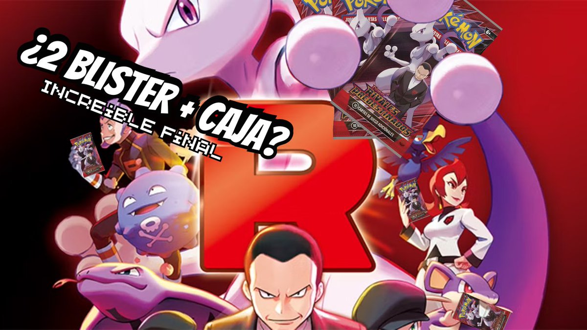 Nuevo video que subí ayer de #destinedRivals #PokemonTCG 

youtu.be/ZcBS4ks4boc?si…