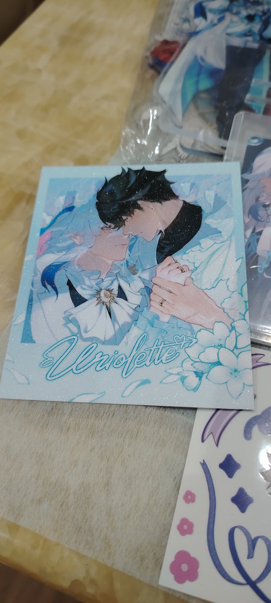 Just got my Wriolette zine from <a href="/unspokenzine/">Unspoken Zine - Hiatus</a> today!!!💖💖💖 I love every single artwork in this zine and a huge thank you to the artists and mods that made it happen💖💖💖