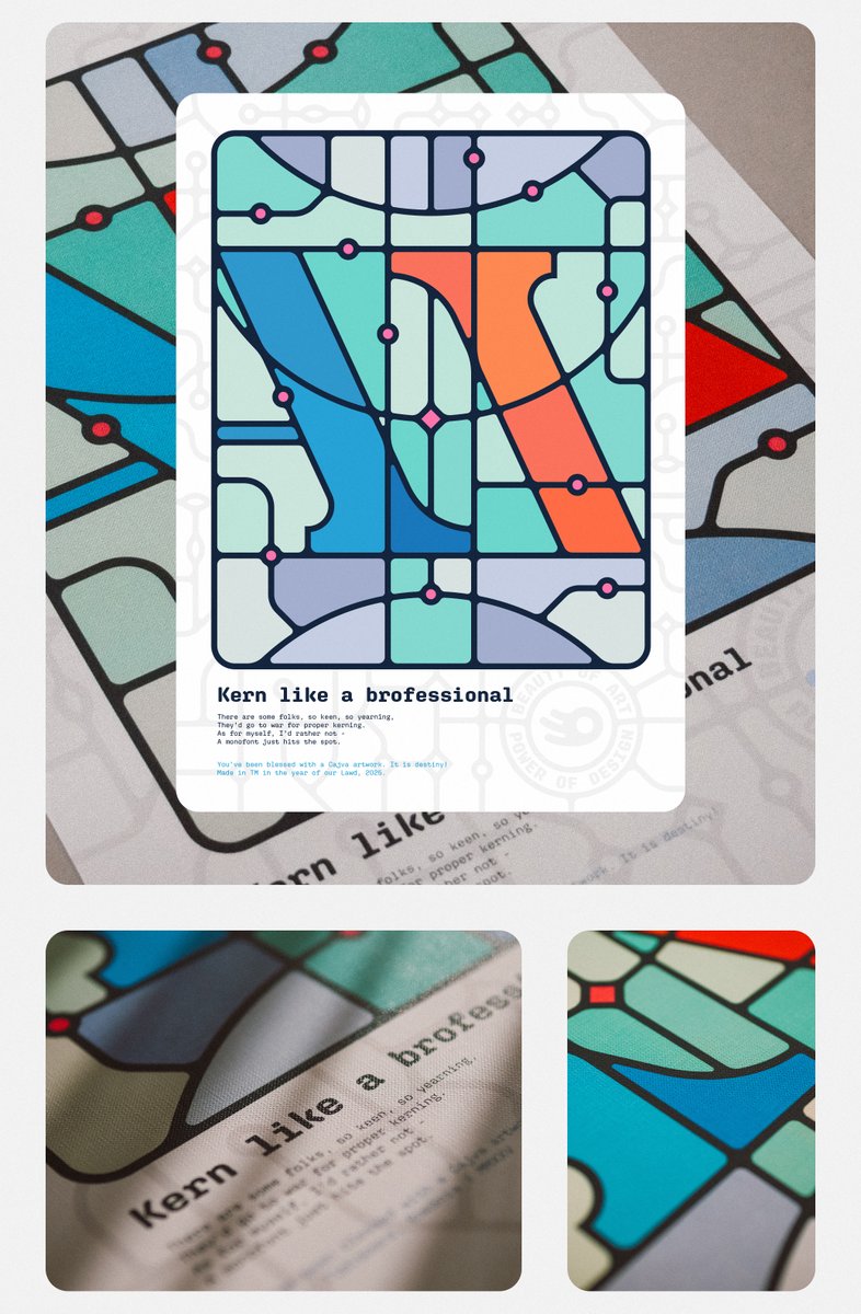 cajvaman's tweet image. Kerning - Graphic Design Poster Series 3/12
Series of 12 posters reflects the life of a graphic designer, touching on themes like typography, procrastination, and connection.
See it on Behance.net/cajva
#cajva #artprints #graphicillustration #graphicdesign #kerning