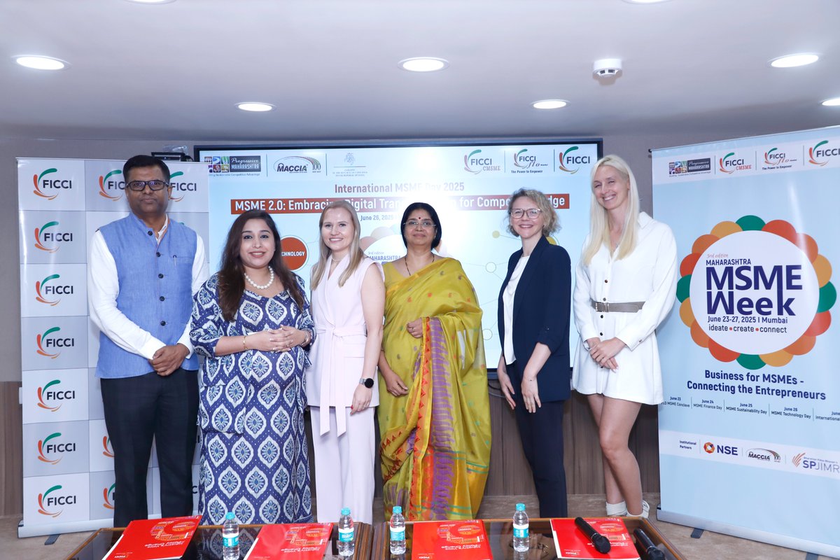 Empowering Women in Digital – Mumbai Edition!
June 26, MSME Technology Day marked a new chapter in 🇱🇹–🇮🇳 digital ties with AI &amp; cybersecurity training for women led by <a href="/INFOBALT_LT/">INFOBALT</a> experts.
Thanks to <a href="/ficci_india/">FICCI</a>, <a href="/FICCIFLO/">FLO-FICCI Women's Chamber of Commerce</a> &amp; MACCIA
#WomenInTech #AI #Cybersecurity #LithuaniaIndia