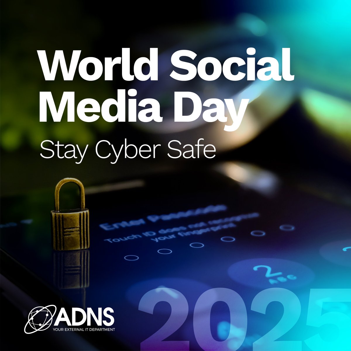 adnetworksol's tweet image. Hackers and scammers love to scrape social media for information that could be used in a cyber attack. Guard against them with ADNS Group&apos;s End User Training. (ow.ly/1vCJ50W0FG8)

- adnsgroup.com
- 01642 248 750

#WorldSocialMediaDay #OnlineSafety #EndUserTraining