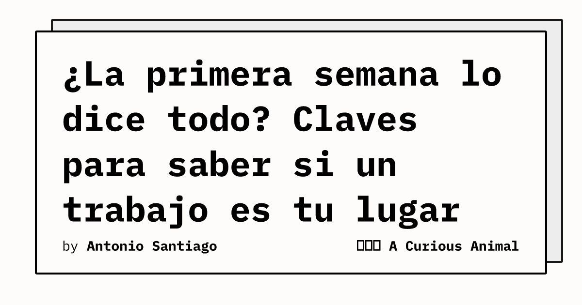Estancarse en un rol que te genera pavor en lugar de motivación te impide crecer profesionalmente y, lo que es más importante, te quita alegría y vitalidad de vivir, convirtiendo el tiempo que pasamos trabajando en una carga insoportable. buff.ly/qYDWxRR