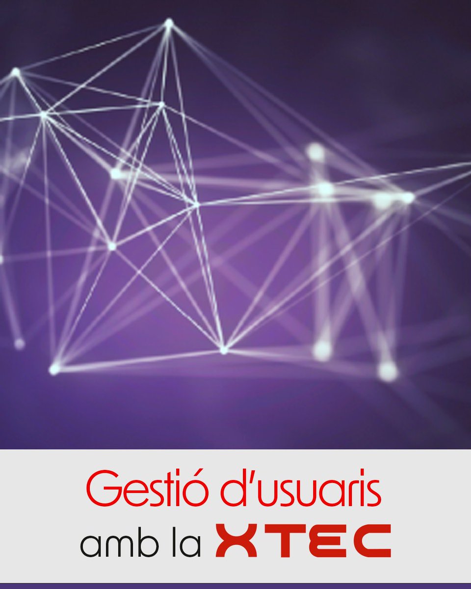 Al web de la #XTEC trobareu indicacions per als usuaris de la Xarxa Telemàtica Educativa de Catalunya: els apartats alta, gestió de contrasenyes i preguntes freqüents us ajudaran a gestionar el vostre compte.

🔗 xtec.gencat.cat/ca/at_usuari/g…

#AlsCentres