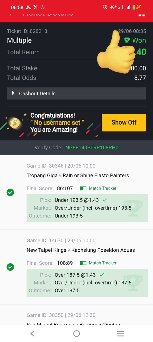 TipsZizza's tweet image. 9 odds - Boom💥💥💥💥 

2 odds- Boom 💥💥💥💥💥