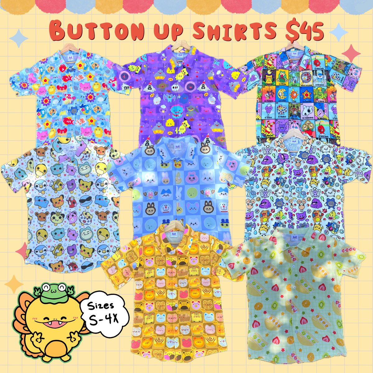 gyozados's tweet photo. Here is some more of my catalog for #AnimeExpo2025 #AX2025 https://t.co/lQrJ67jcux