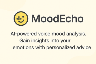 RealJoseZuma's tweet image. RELEASE DAY: MoodEcho - MoodEcho turns your voice into instant emotional insight—analyzing mood, intensity, and giving personalized advice, powered by AI. Speak, reflect, and feel seen in seconds. youtube.com/watch?v=cC2TMK…