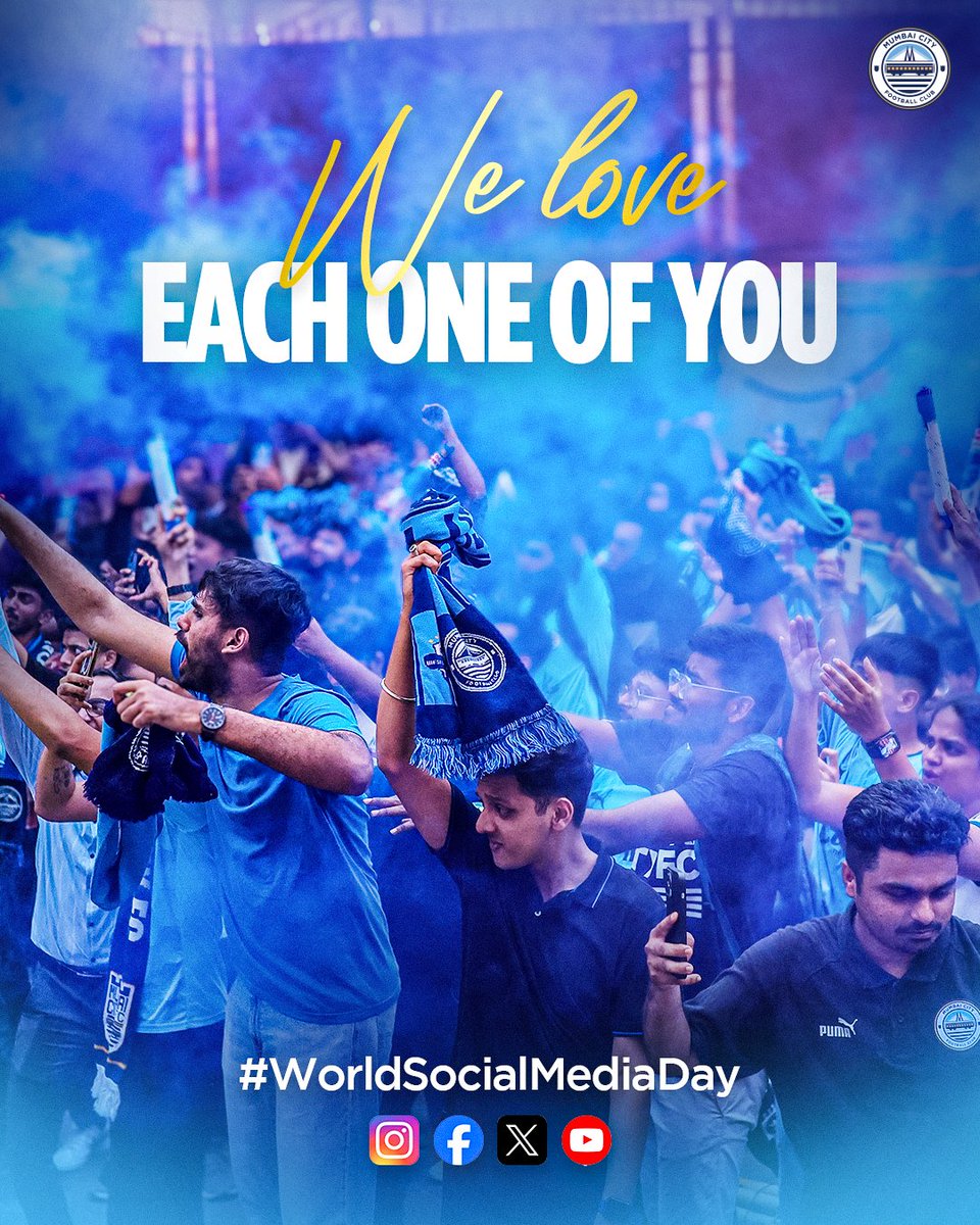 Sending love to our मंडळी this #WorldSocialMediaDay 🩵

#MumbaiCity #AamchiCity 🔵