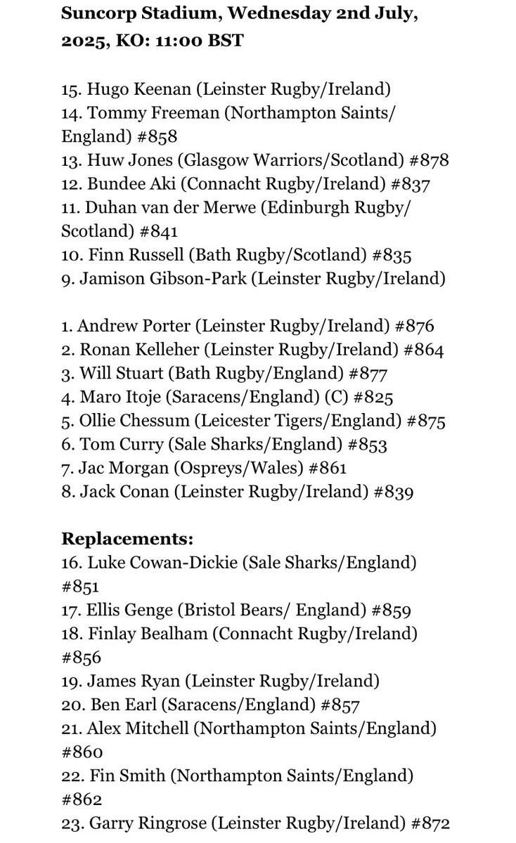 Mike Pearce Rugby tweet media