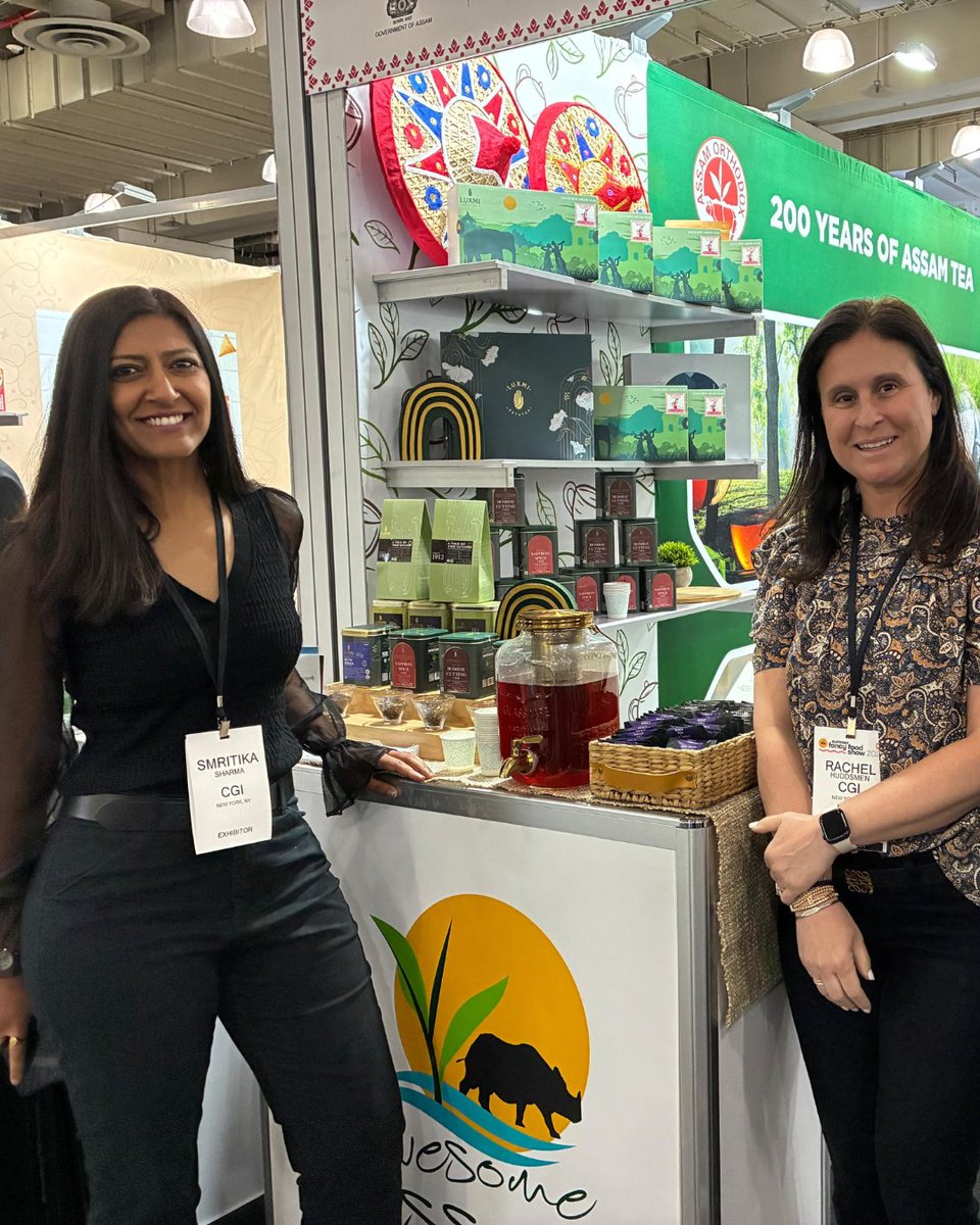 LuxmiTea's tweet photo. We’re excited to be at the 2025 Summer #FancyFoodShow in New York, celebrating 200 years of Assam tea — a legacy steeped in tradition and taste. Stop by and join us on this journey of flavor!
#Assam200 #LuxmiEstates #TeaHeritage
@IndiainNewYork @rc2144 https://t.co/efhlTBAPLs