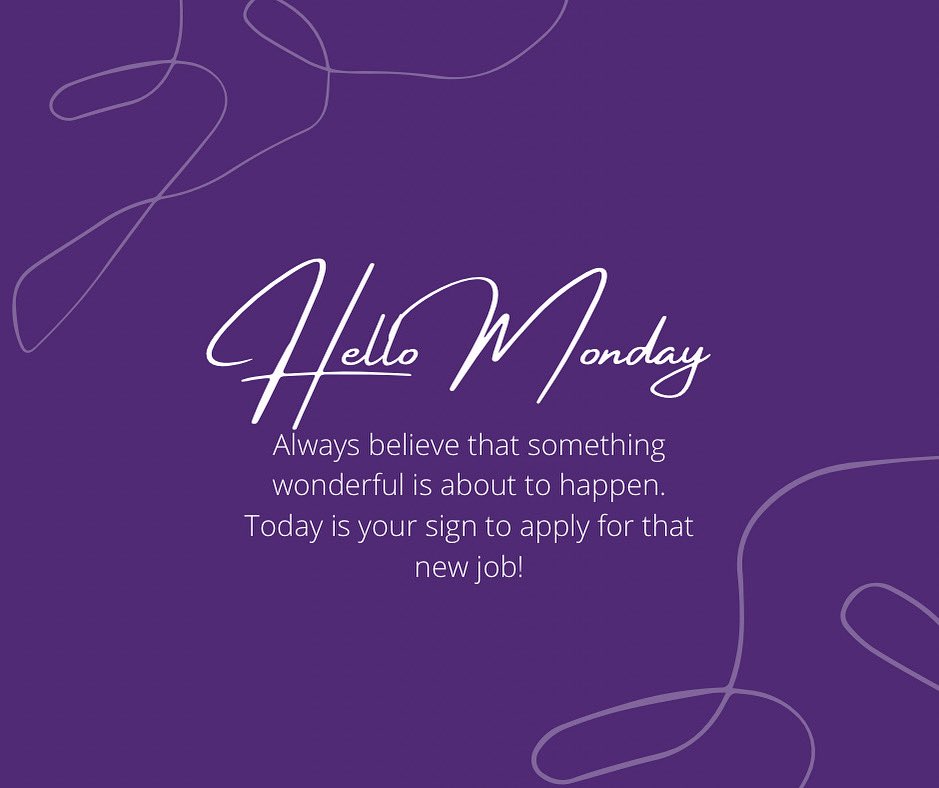 If you woke up this morning with that Monday morning dread, now is the time to look for your next career. 

Get in touch with our team if you would like support with your job search. 

01723 313505
01904 862642
01482 762199

kdrecruitment.co.uk