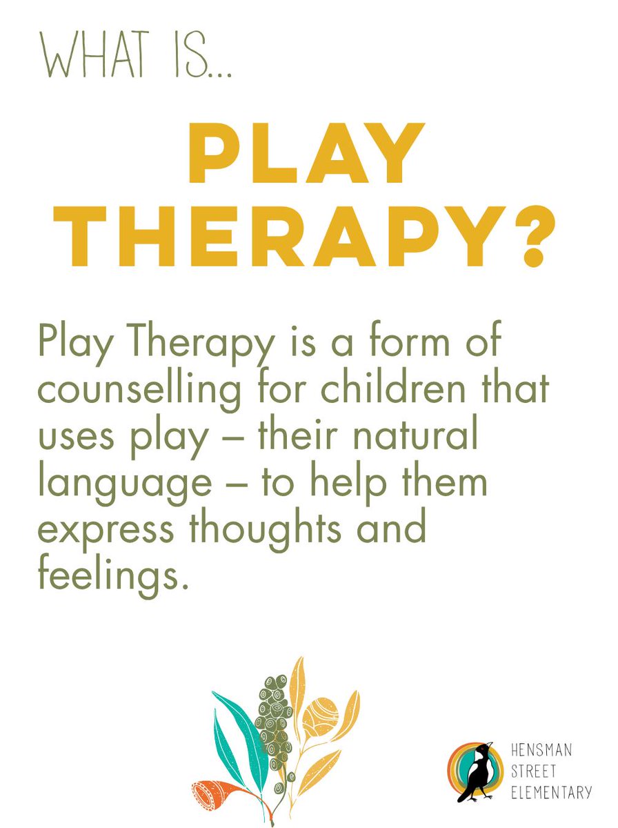 HensmanStreet's tweet photo. Ever heard the term "Play Therapy" and wondered what it was?  Here is a brief explanation.

 #playbased #kindyteacher #natureplay #smallclasses #STEM https://t.co/sWR5ULdz4N