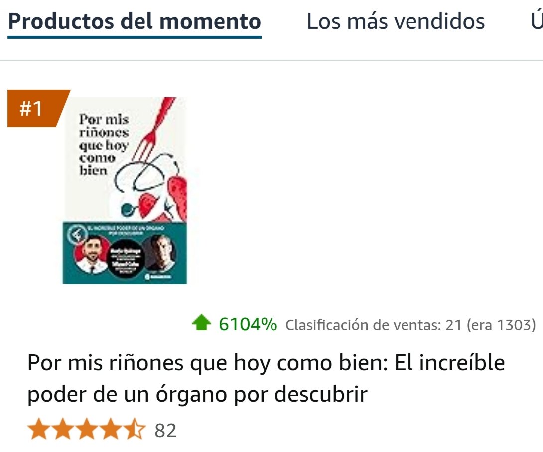 Qué ilusion me hace que el riñón sea el órgano del momento. #SaludRenal