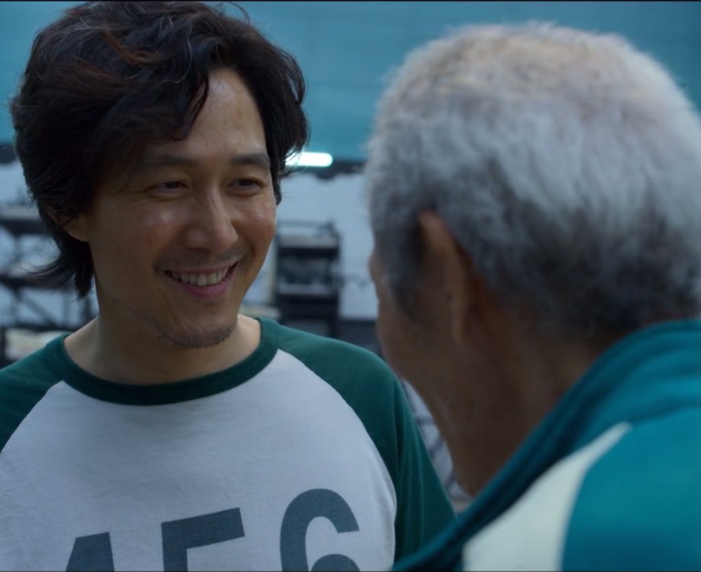 but also, the way gihun positively glows when he’s helping or actively taking care of someone will never fail to amaze me. just look at his smile 😭