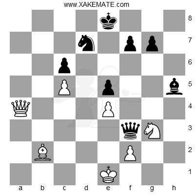 xakemateeus's tweet photo. Check today's (2025-06-30) #chesstactic, #whitetomove if you want to solve it: https://t.co/R9bNAoOuOD

#chess #ajedrez #shatranj #xadrez #chesspunks https://t.co/vLERKxfELH