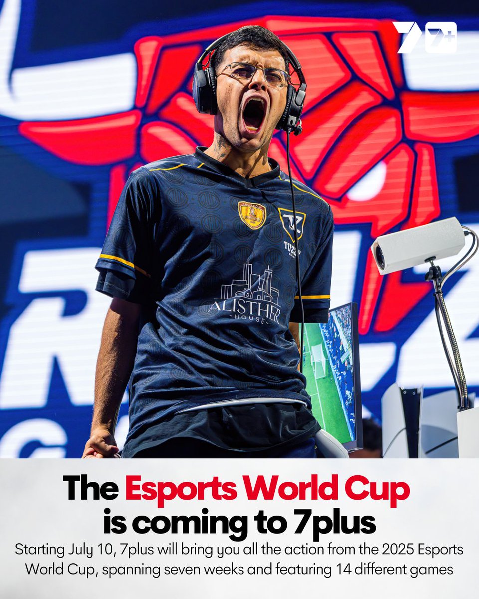 With $70 million in prize money up for grabs the best gamers in the world are getting set to descend on Riyadh 🎮💰

Catch all the best action live on 7plus from July 10!