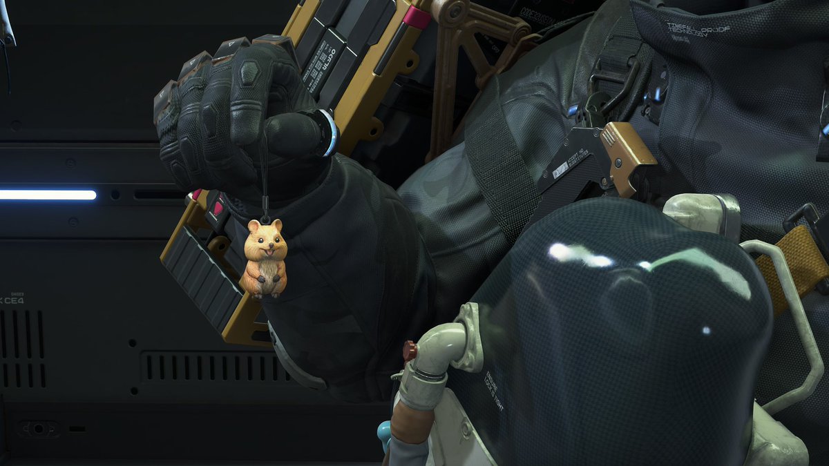 Khomyak0419's tweet image. クオッカワラビーのアクセサリー貰った!かわいいしこれつけてると保護動物に近付いても逃げないから取れて良かった。
#デスストランディング2
#DETHSTRANDING2