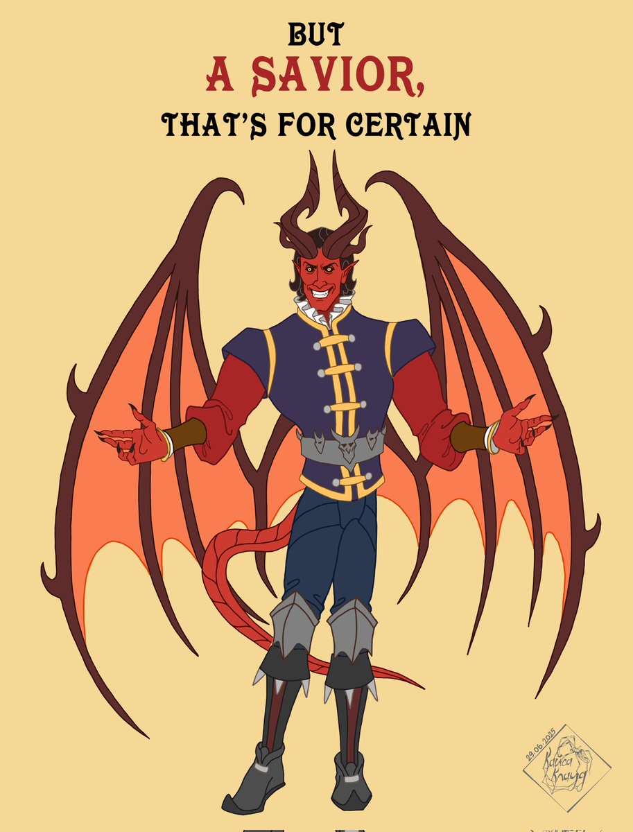 GREATEST DISNEY VILLAIN part 2

Cambion Raphael's desing as a classic Disney villian)
I almost see, how this pictures are moving🥺
#BaldursGate3 #bg3 #bg3fanart #BG3Raphael #raphaelthecambion