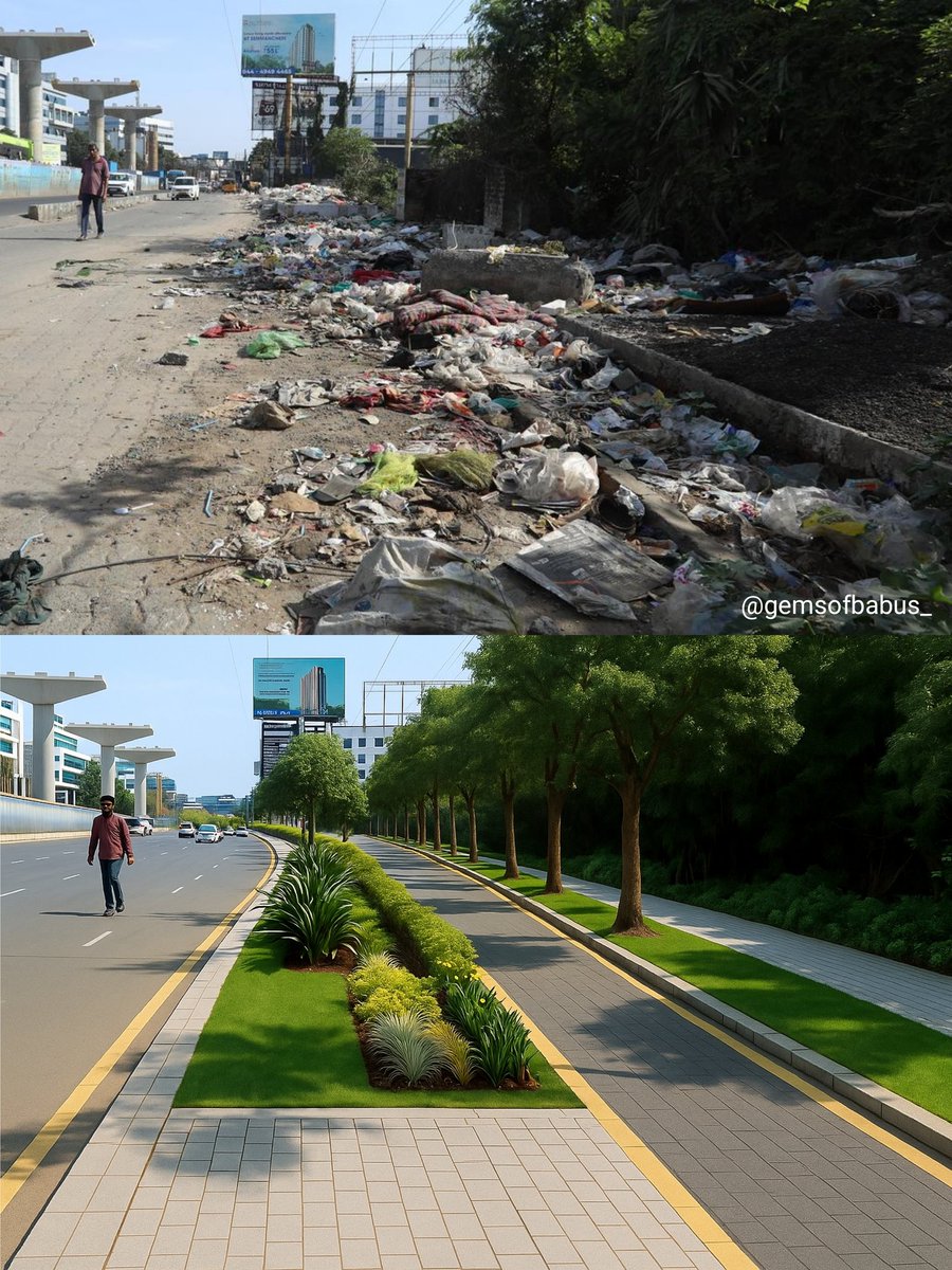 gemsofbabus_'s tweet image. Tamil Nadu might have aced attracting FDI, but completely failed in Waste Management.

This is the IT corridor of Chennai — a capital city with a GDP of around $100 billion. 🤡🤦‍♂️