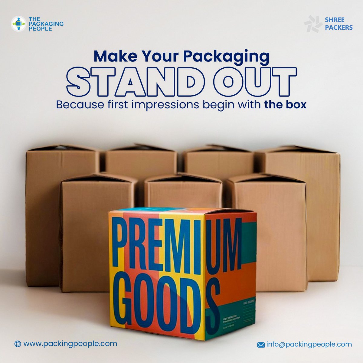 thepackagingppl's tweet image. Make your packaging speak louder than words. 📦

With premium printing and powerful brand representation, our corrugated boxes turn every unboxing into a brand experience. Stand out, stay remembered. 

#packagingthatperforms #printedtoimpress #corrugated #brandinginspiration